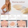 ZXSHAOXIN SILICONE NIPPLE COVER REUSABLE NIPPLE COVERS - SMALL, LIGHT NUDE
