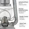 FEUERHAND BABY SPECIAL 276 KEROSENE FUEL LANTERN, UNPAINTED, 10 INCHES - SILVER
