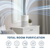 WOOZOO TRUE HEPA AIR PURIFIER H13 3-IN-1 FILTER REMOVES 99.97% OF 500285 - WHITE