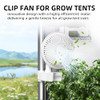 SIMPLE DELUXE CLIP FAN 6" GROW TENT FAN MONKEY FAN ADJUSTABLE 90° ANGles 15W-wt