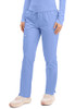 Cherokee Scrubs for Women Mid Rise Tapered Leg Drawstring Pant WW105P-CIEL-XL/P