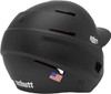 SCHUTT XR1 BASEBALL BATTING HELMET, MATTE BLACK COLOR FOR SENIOR