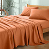 SiinvdaBZX 2 Pack Twin Size Flat Sheet, Soft Breathable Bed Top Sheet Only