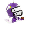 NFL MINNESOTA VIKINGS BOUNCING BUDDY ORNAMENT - PURPLE/WHITE New