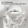 KIDDE HARDWIRED INTERCONNECTABLE SMOKE AND CARBON MONOXIDE DETECTOR - WHITE