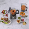 CUISINART SMARTPOWER DUET BLENDER/FOOD PROCESSOR - GRAY