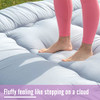 MIRUO Futon Mattress Rv Queen Short Mattress Japanese Floor Mattress Roll Up