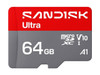 SanDisk Ultra 64GB MicroSD Memory Card Model SDSQUJQ-064G-GZ6MA