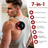 CAKOUTANB 2 PACK CUPPING SET, THERAPY MASSAGER, LIGHT THERAPY SET - BLACK/RED