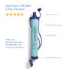 LIFESTRAW PERSONAL WATER FILTER FOR HIKING, CAMPING, TRAVEL, EMERGENCY PREPS