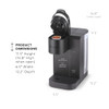 Keurig K-Express Essentials Matte Gray Single-Serve K-Cup Pod Coffee Maker