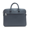 50536498413PCE BOSS MEN'S RAY SOFT FRIENDLY LEATHER BRIEF CASE - DUSTY BLUE New