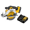 DEWALT 20V MAX CIRCULAR SAW 6-1/2" KIT 5.0 Ah BATTERY/CHARGER DCS391P1 - YELLOW