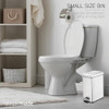SIMPLEMADE Rectangle Step Trash Can - 5 Liter / 1.3 Gallon - Small with Lid