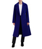 353MW438 COLE HAAN WOMEN'S WOOL COAT SIZE 2 COBALT BLUE New