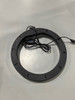 GENERIC 10" WHITE RING LIGHT WITH BLACK TRIPOD - WHITE BLACK
