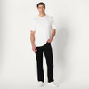 AMAZON ESSENTIALS MEN'S LOW STRETCH STRAIGHT-FIT JEANS SIZE 38X34 - BLACK