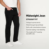 AMAZON ESSENTIALS MEN'S LOW STRETCH STRAIGHT-FIT JEANS SIZE 38X34 - BLACK