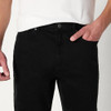 AMAZON ESSENTIALS MEN'S LOW STRETCH STRAIGHT-FIT JEANS SIZE 38X34 - BLACK