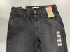 LEVI'S 725 HIGH RISE BOOTCUT JEAN SIZE 33X32 - SOFT BLACK/NOSTALGIC NIGHT STRIPE New