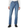 AMAZON ESSENTIALS WOMEN MEDIUM STRETCH SLIM-FIT MID-RISE JEANS - SIZE 14 - BLUE New