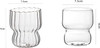 MFUZHAGN2024 COFFEE MUGS 260ML TRANSPARENT GLASS WATER CUP (1 PACK)
