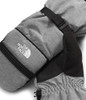 The North Face Women's Montana Insulated Ski Mitt, Black and Medium Heather Grey New