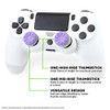 KONTROLFREEK FPS FREEK GALAXY PURPLE FOR PLAYSTATION 4/5 PERFORMANCE THUMBSTICKS