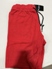 BLU ROCK NEW YORK MEN'S ZIP POCKET JOGGER SWEAT SHORTS BAGGY - SIZE: MEN M - RED New