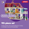 SCHLEICH HORSE CLUB - 192PC LAKESIDE HOUSE AND STABLE PLAYSET EQUESTRIAN TOY