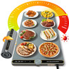 NAXBEY WARMING MAT FOR FOOD EXTRA LARGE FOLDABLE FOOD WARMING MATS - GRAY