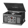 Victrola The Quincy 6-in-1 Bluetooth Record Player & Multimedia Center