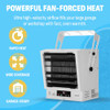 NEWAIR HARDWIRED ELECTRIC GARAGE HEATER 240 V - WHITE