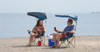 QUIK SHADE MAX SHADE HIGH AND WIDE FOLDING CAMP TILT UV SUN PROTECTION - BLUE