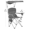 QUIK SHADE MAX SHADE HIGH AND WIDE FOLDING CAMP TILT UV SUN PROTECTION - BLUE
