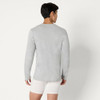 AEMN87615M25 AMAZON ESSENTIALS MEN'S SLIM FIT COTTON HEATHER/WHITE Size XL New