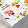 3PCS ACRYLIC CUTTING BOARD WITH COUNTER LIP, CUTTING BOARDS SET,BDGCB02030101US