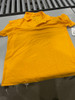 GALAXY BY HARVIC XL POLO SHORT SLEEVE SIZE: MEN XL - MUSTARD YELLOW ORANGE New