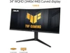 ASUS TUF Gaming 34 inch UltraWide QHD 2K 1440P 180Hz AMD FreeSync Premium Pro