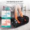 BINECER FOOT MASSAGER WITH HEAT, UPGRADE FOOT MASSAGER FOR CIRCULATION - BLACK