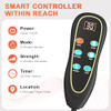 KNONNETD BACK MASSAGER, HEAT, LUMBAR TRACTION, 8, FE-8308 - BLACK
