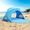 Raynesys Beach Tent Sun Shelter, Beach Shade Tent with UPF50+ UV Protection