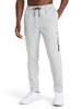 REEBOK MEN'S ARTILLERY OBLONG PANT MIDWEIGHT COTTON-POLY FLEECE - SIZE L/GRAY New