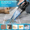 BLESTAN CORDLESS LIGHTWEIGHT HIGH POWER CAR VACUUM CLEANER WITH LED LIGHT