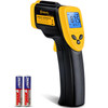 ETEKCITY INFRARED THERMOMETER LASER TEMPERATURE GUN EMISSIVITY - YELLOW/BLACK