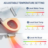 INUS N22 ELECTRIC HEATED BIDET TOILET SEAT ELONGATED WARM WATER - WHITE