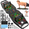 BBTOPS PUSH UP BOARD PILATES BAR & FITNESS ACCESSORIES 25 IN 1 FOLDABLE - BLACK