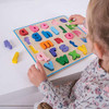 BIGJIGS TOYS CHUNKY ALPHABET PUZZLE (LOWERCASE) - EDUCATIONAL JIGSAW - MULTI