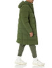 AMAZON ESSENTIALS MENS HOODED LONG PUFFER COAT SIZE MEN S DARK OLIVE New