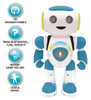 LEXIBOOK POWERMAN JR. SMART INTERACTIVE TOY ROBOT, ROB20EN - GREEN/BLUE